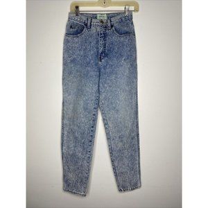 Vintage Sasson Modern Basics Acid Washed Jeans Mom High Rise sz 26" x 28"